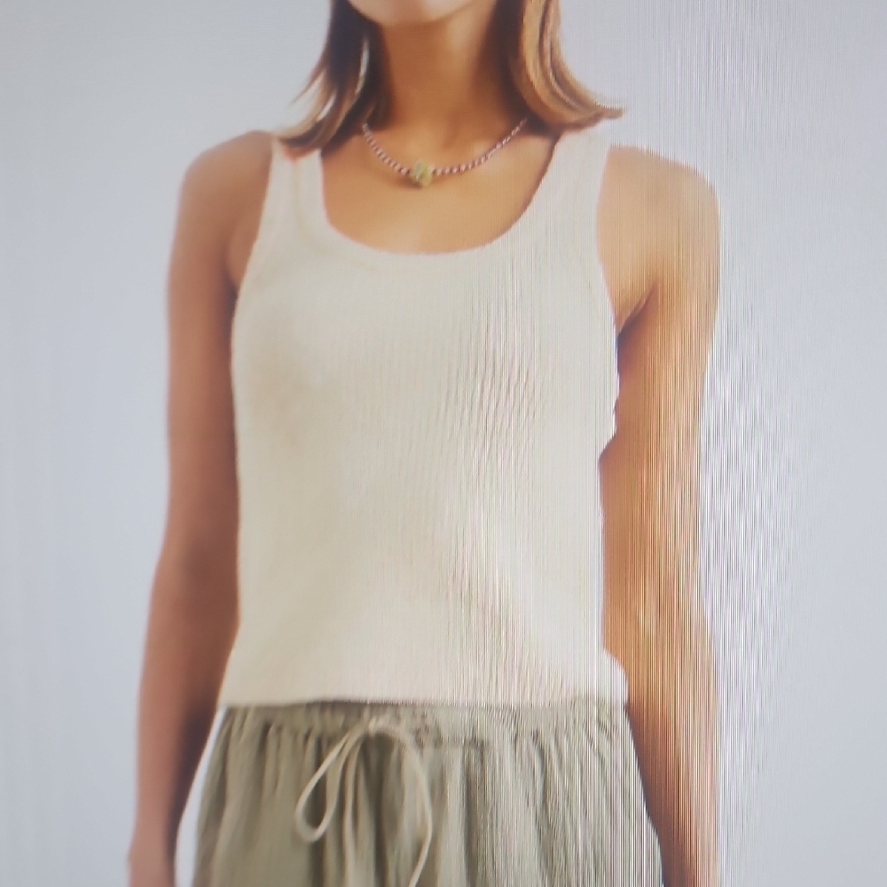Rails Albie Ivory Top Size XL